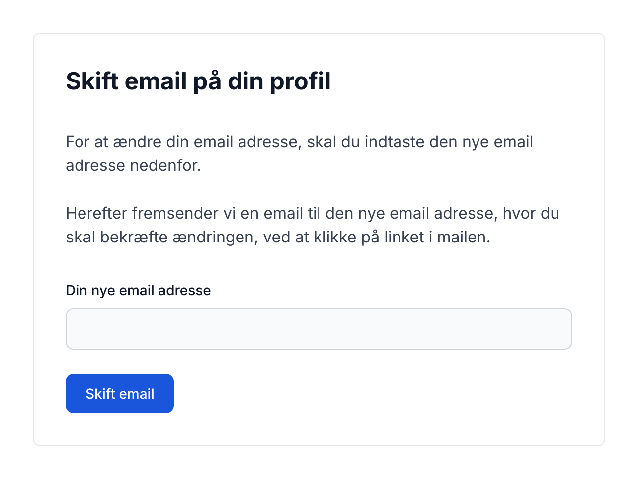 Skift email