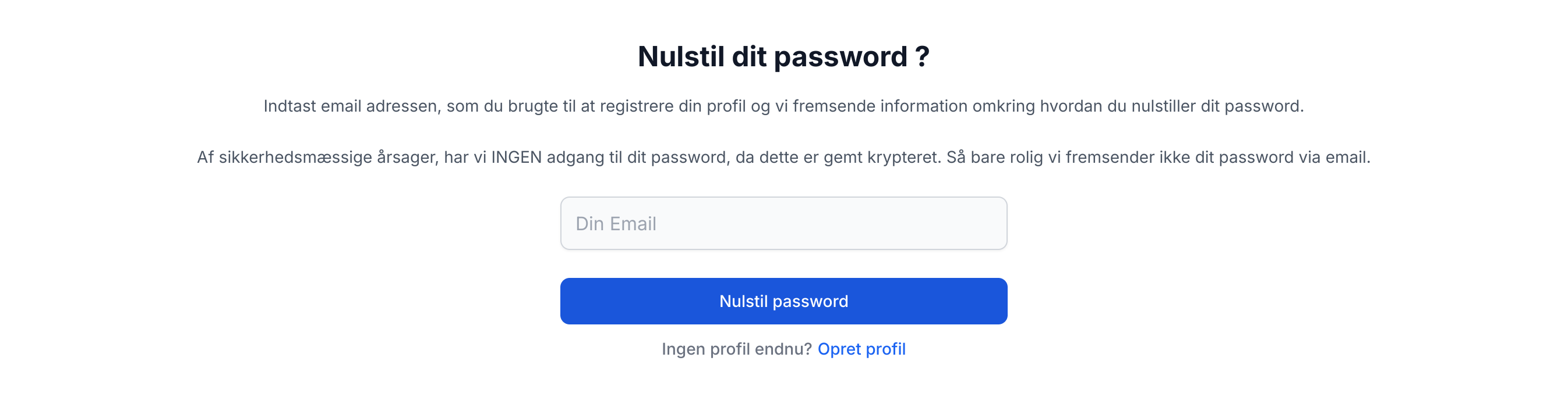 Skift password